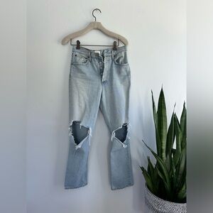 Agolde Riley High Rise Cropped Jean size 26